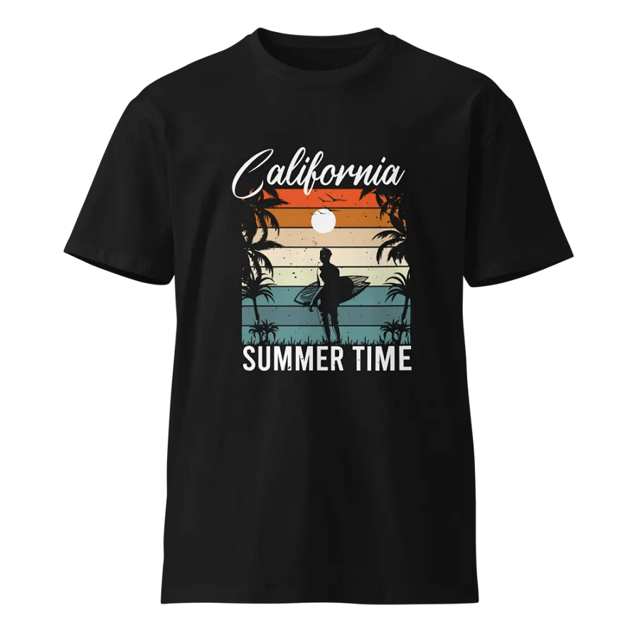 California Dreaming Sunset Surf T-Shirt product image (2)