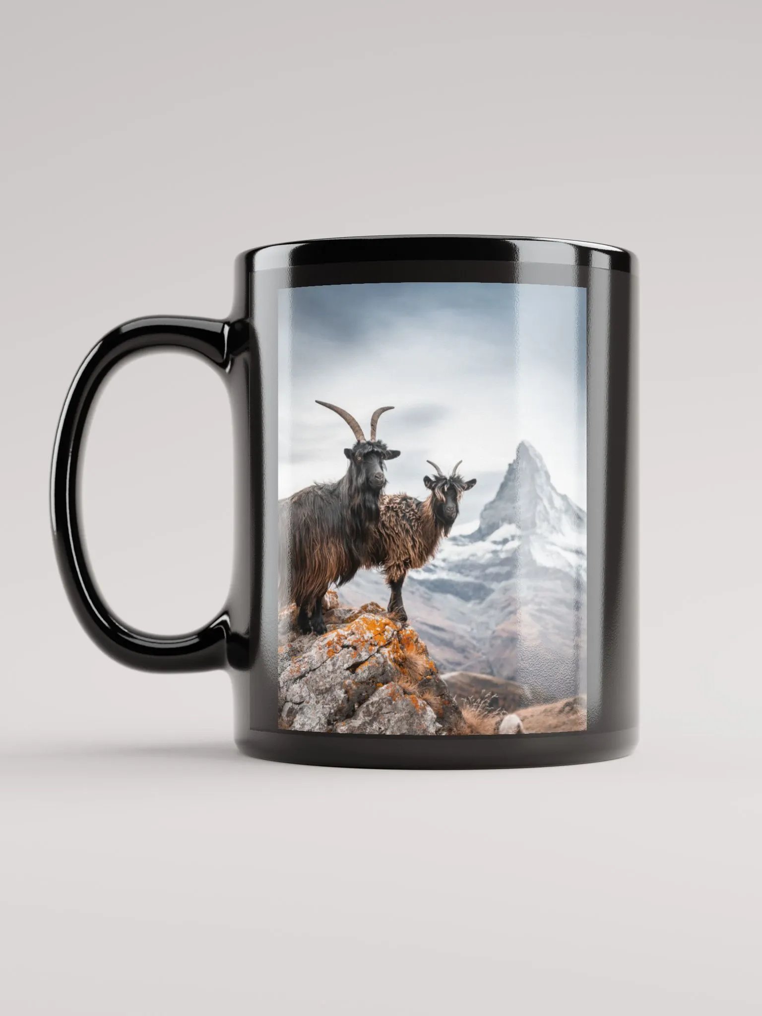 Blackneck goat Mum and teenage dirtbag product image (11)