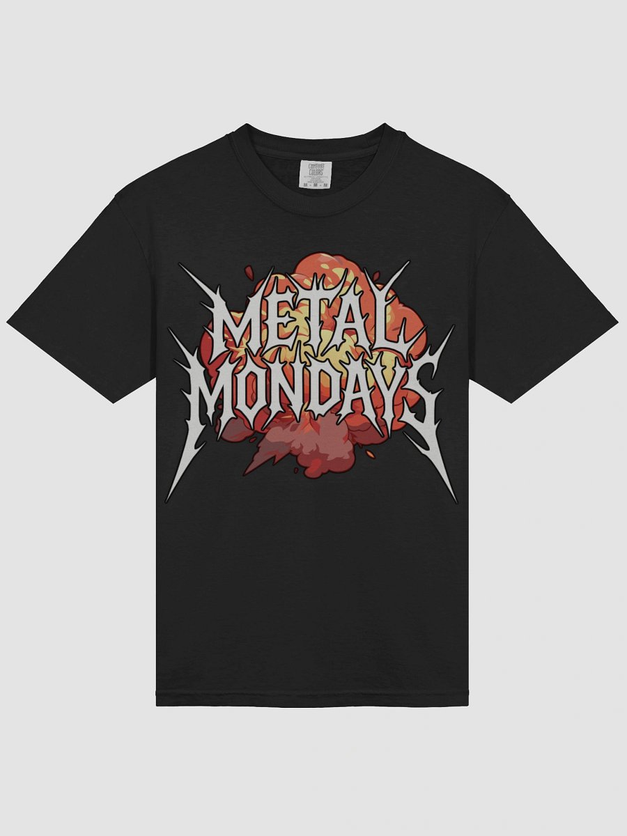 Metal Monday Explosion Graphic Tee product image (3)