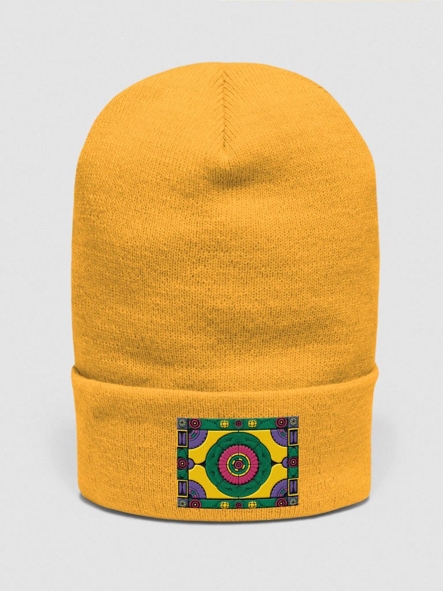 Truck Art Series: Sunburst Beanie - Golden Yellow product image (1)
