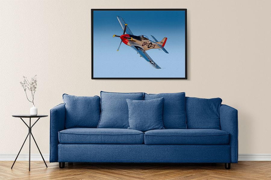 P-51 Mustang Sally Digital Printable Aviation Wall Art Pilot Gift product image (6)