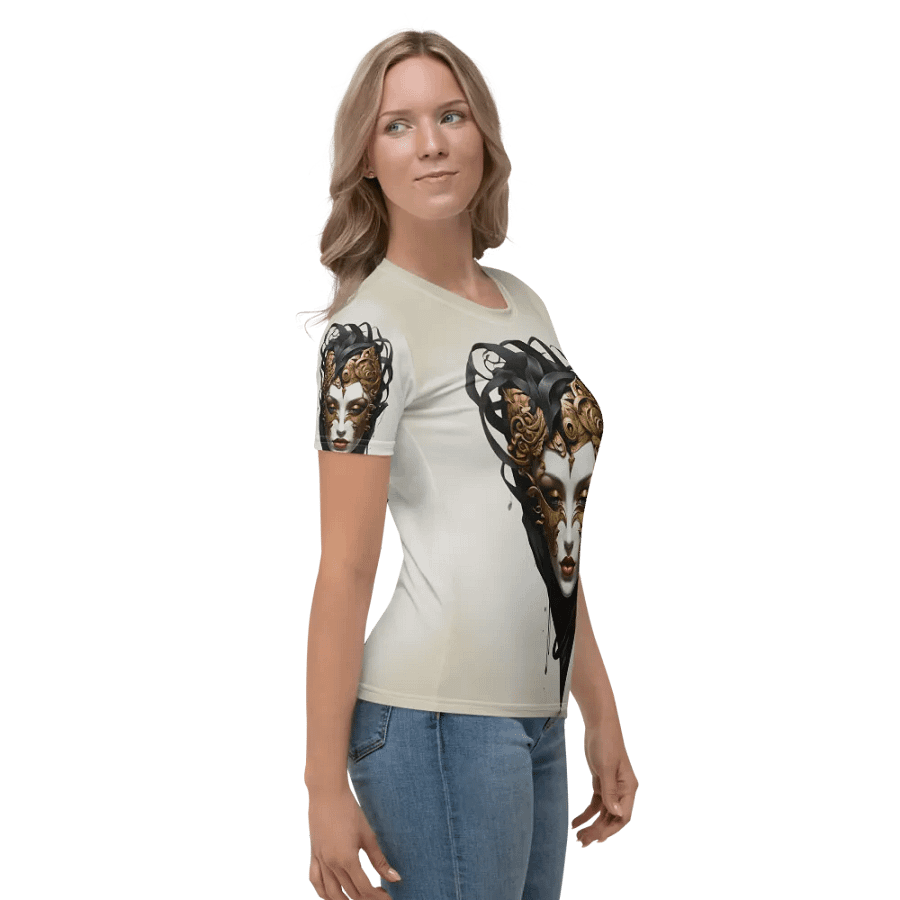 Gold Feministic T shirt product image (8)