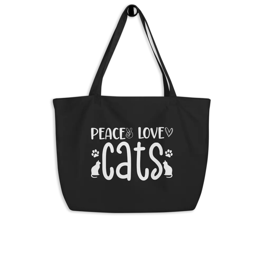 Peace Love Cats Bag product image (4)