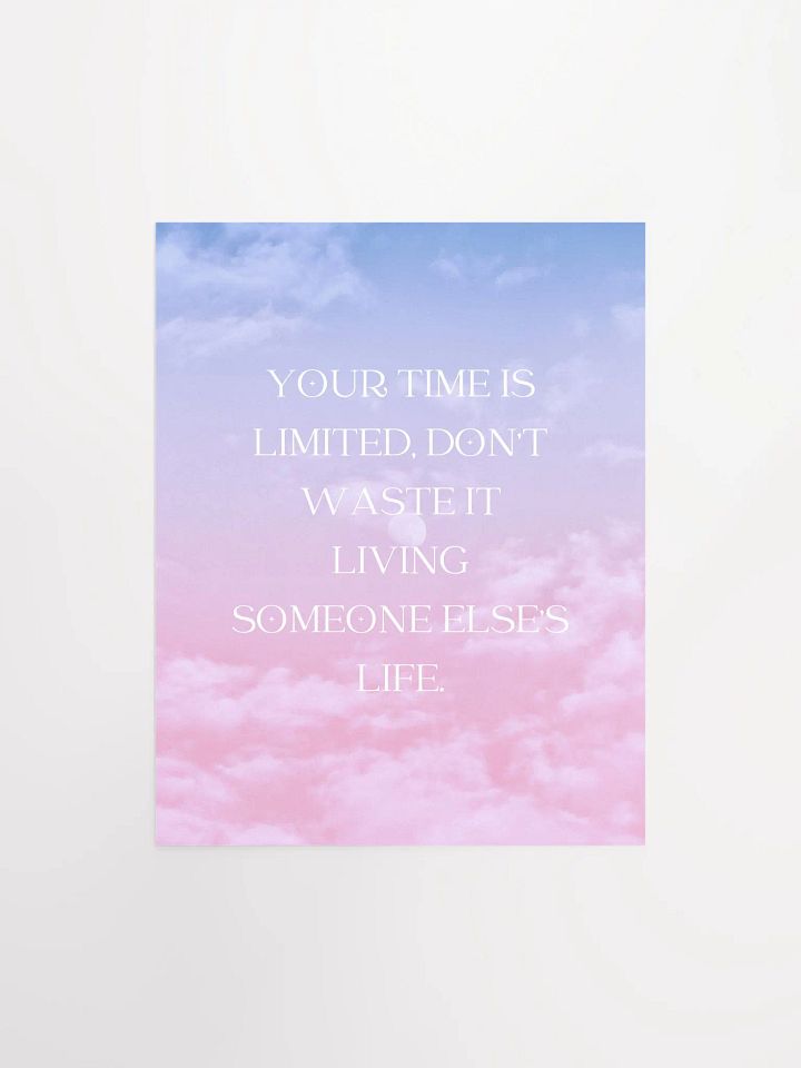 Live Your Life Motivational Poster product image (2)