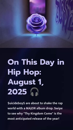 $uicideboy$ just dropped Thy Kingdom Come and it’s already melting speakers 🔥 Which track hits the hardest? 👑 #ThyKingdomCome...