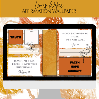 Living Waters Affirmation Wallpaper v7 product image (3)