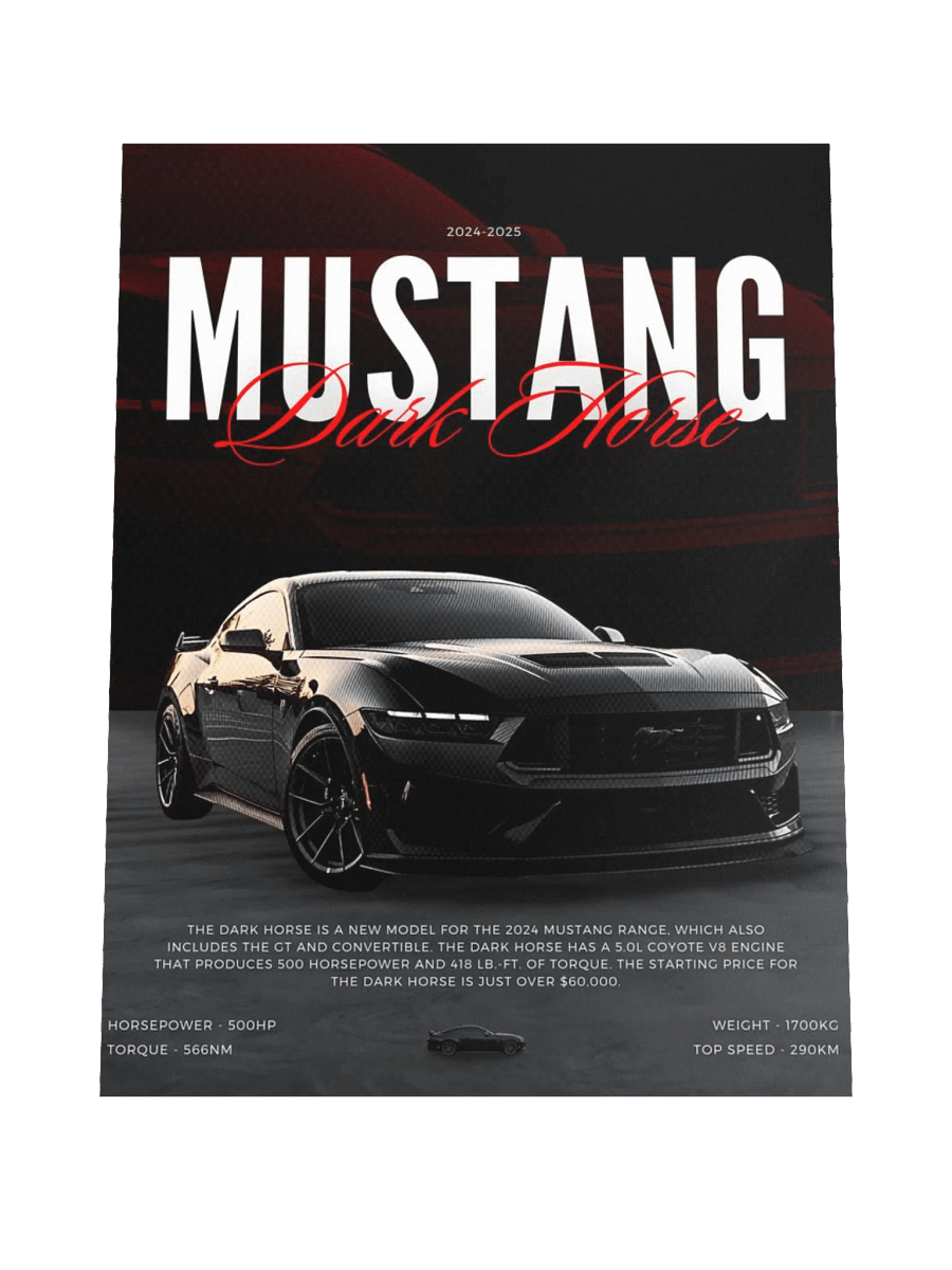 MUSTANG DARK HORSE product image (4)