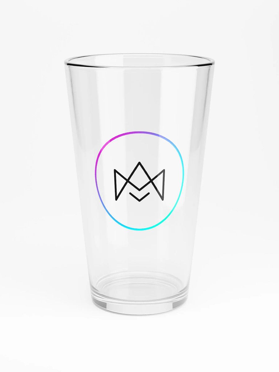 MayLouuu Logo Pint Glass (black) product image (3)