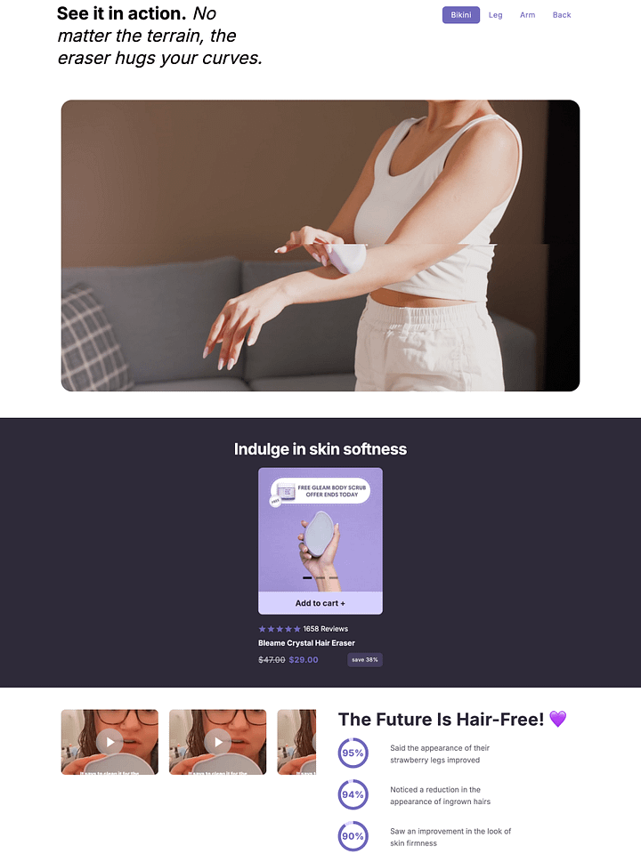 Bleame - PageFly Template (Home page + Product page) product image (2)