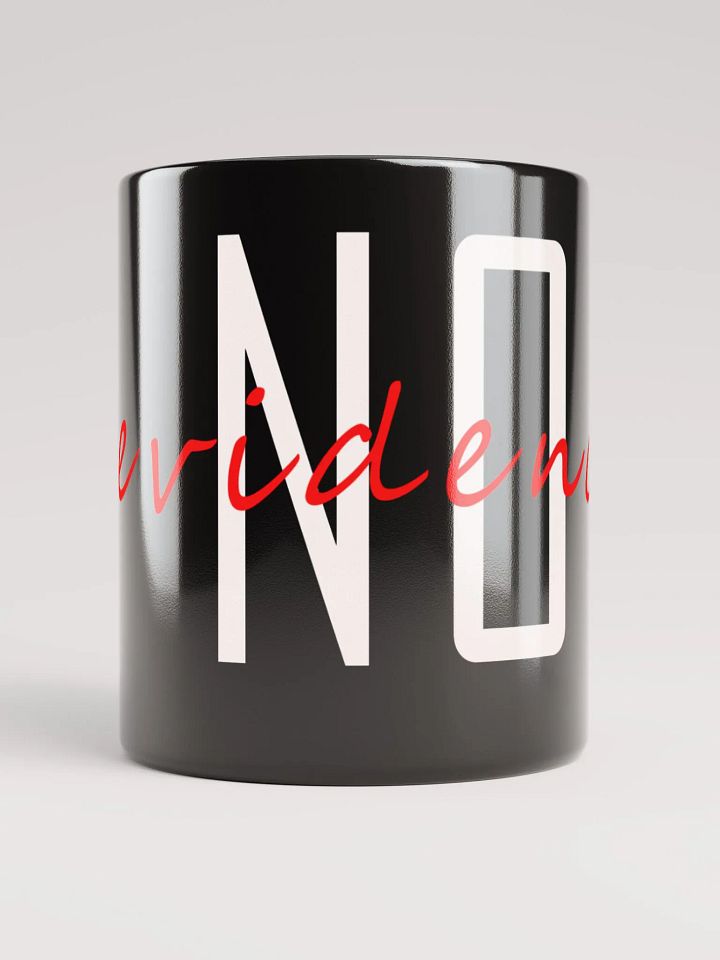 No Evidence Mug product image (1)