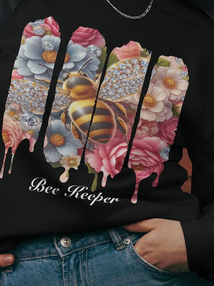 Bee Keeper With some Bling Long Sleeve Heavyweight TShirt product image (1)