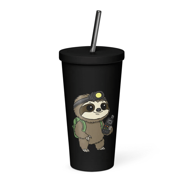 Insulated Tumbler with a Straw - Emf product image (1)
