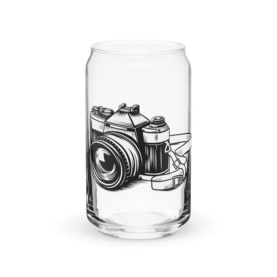 Retro Camera Can Glass product image (2)