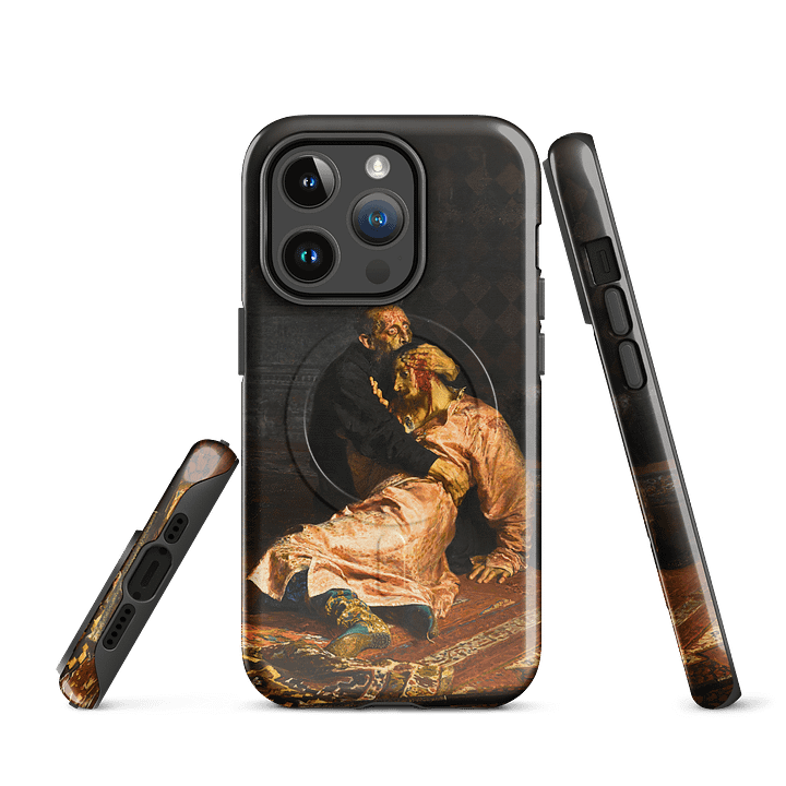 Ivan The Terrible and His Son iPhone® MagSafe® Tough Case product image (3)