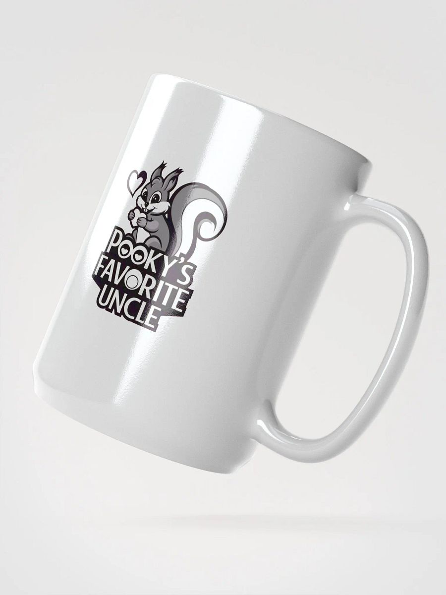 Large Mug: Pooky's Favorite Uncle B&W product image (2)