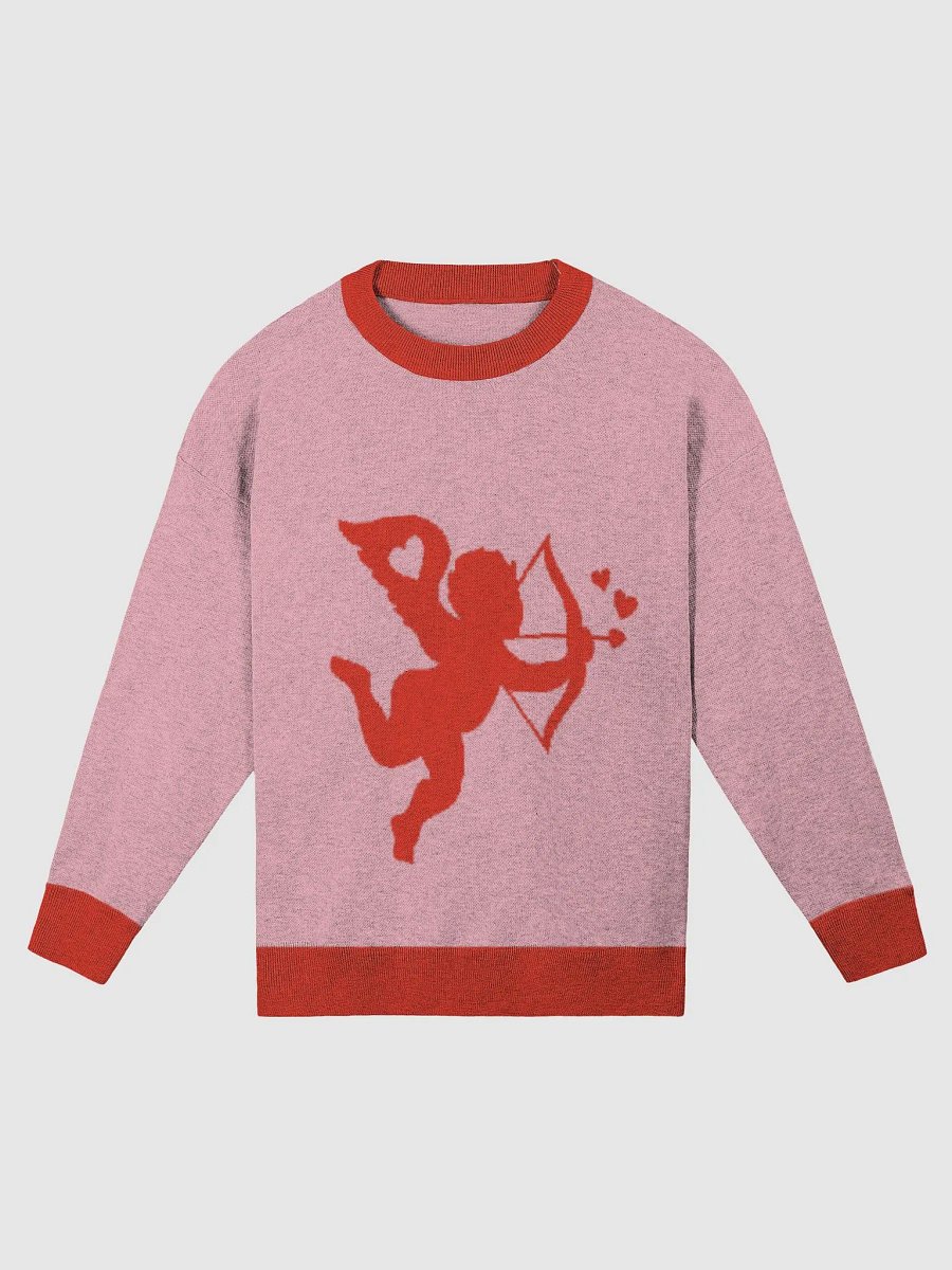 Cupid Red and Pink Valentine's Day Sweater for Women product image (1)