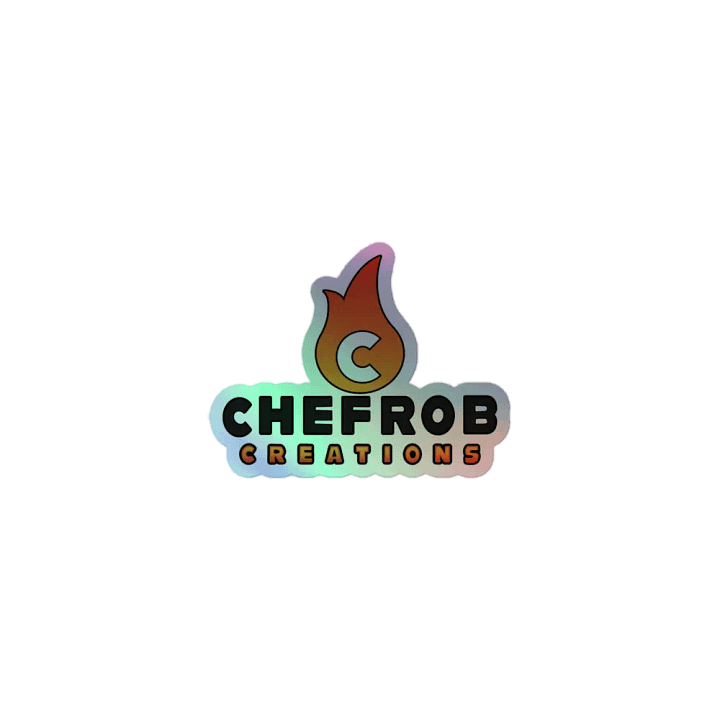 Logo V2 Holographic Sticker product image (1)