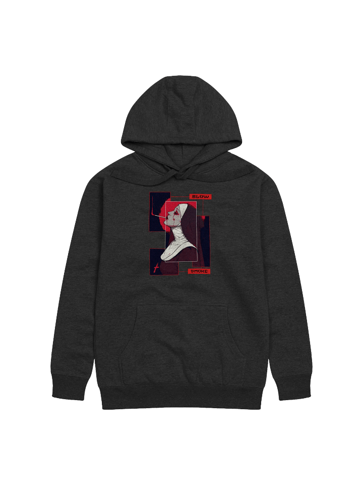 "Blow Smoke" Front Unisex Printed Hoodie product image (1)