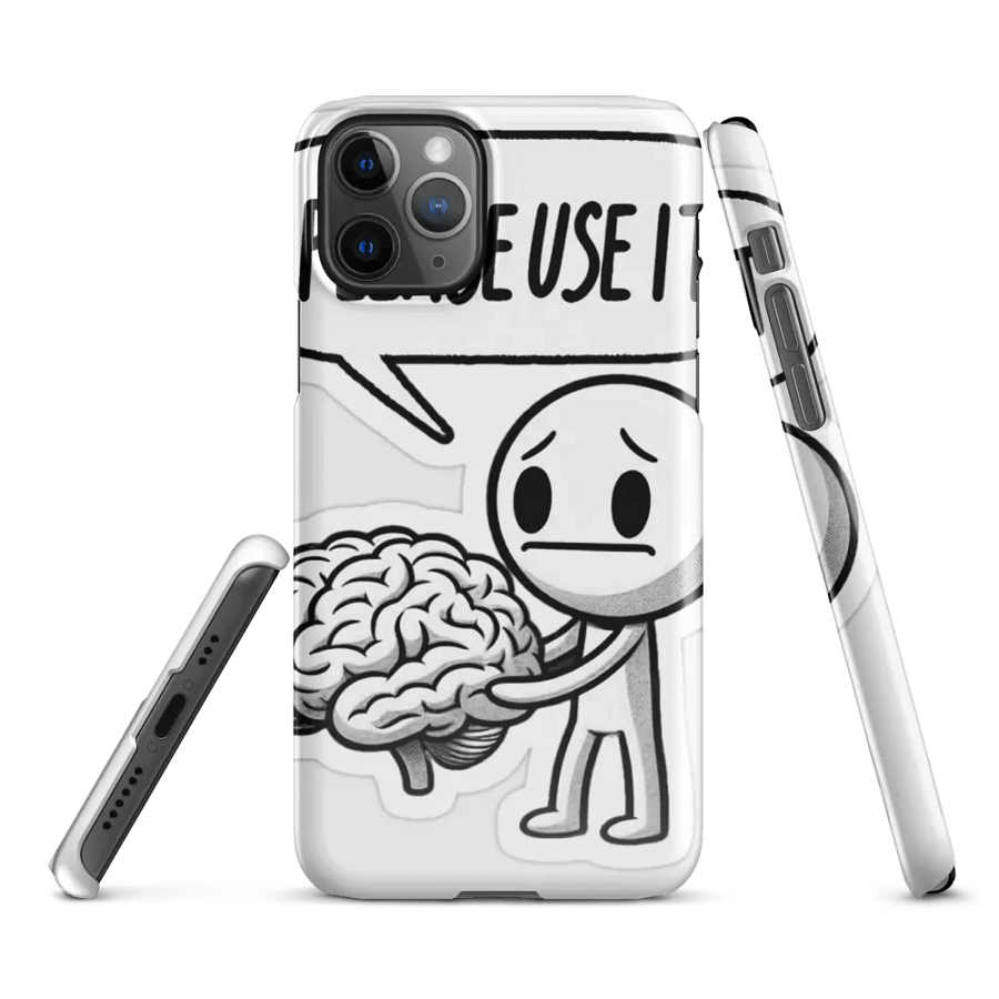 Brainy Reminder Snap Case product image (1)