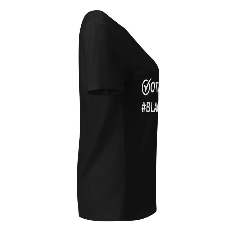 Voting is my #BlackJob Ladies V-Neck Tee product image (3)