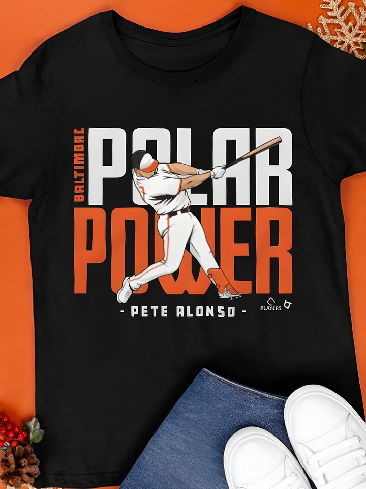Pete Alonso Polar Power Baltimore Shirt product image (1)