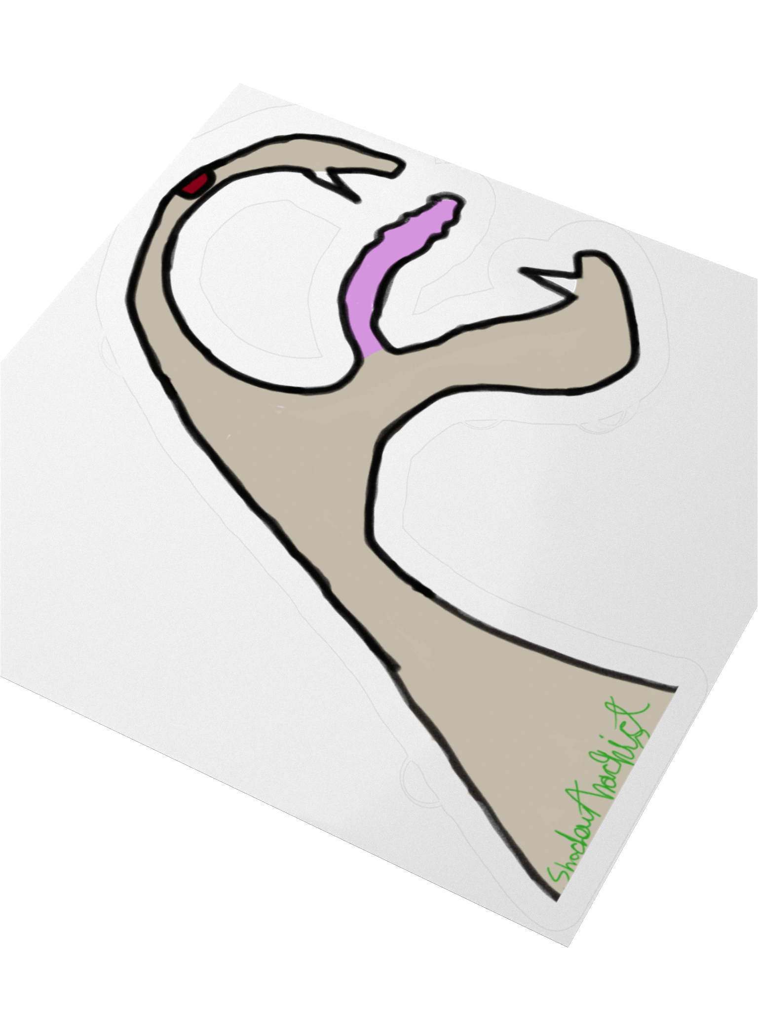 The Derp Snake Sticker product image (7)