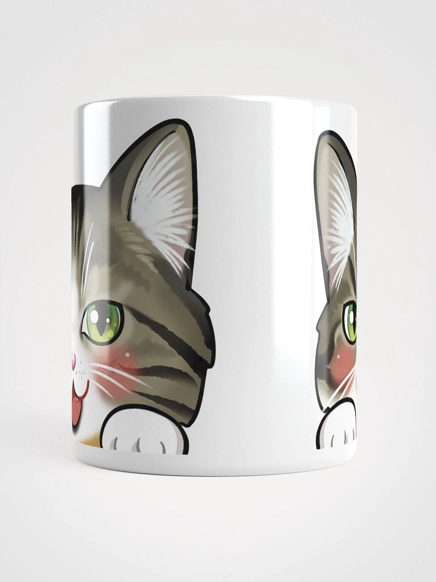 Cat Mug (White Glossy) product image (5)