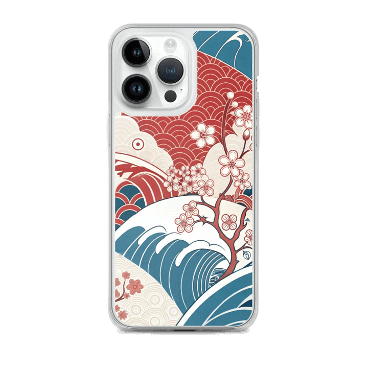Sakura Wave MagSafe® iPhone® Case product image (2)