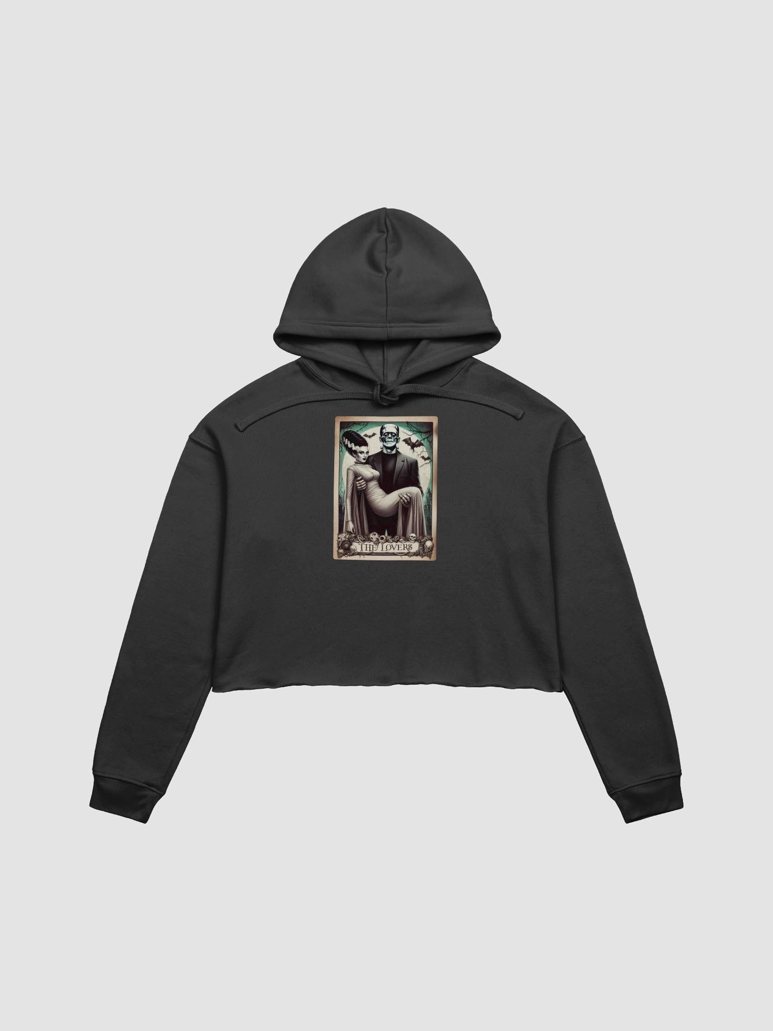 Gothic Lovers Crop Hoodie product image (1)
