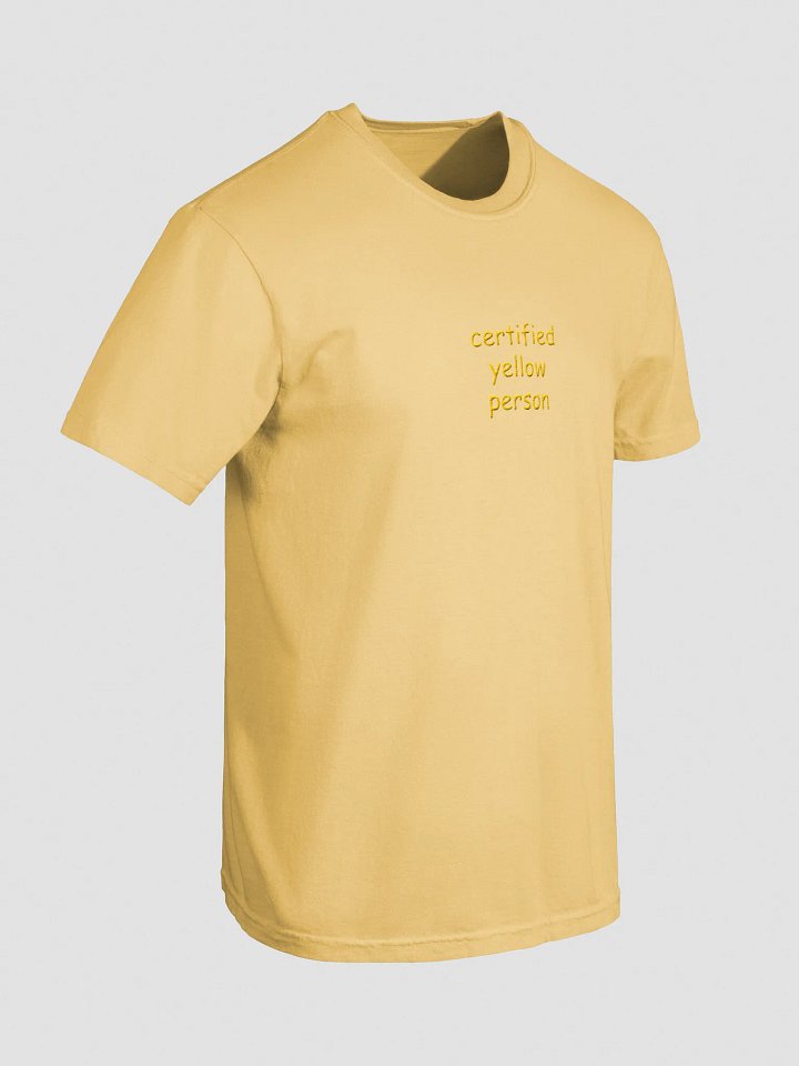 Certified Yellow Person Tee product image (2)