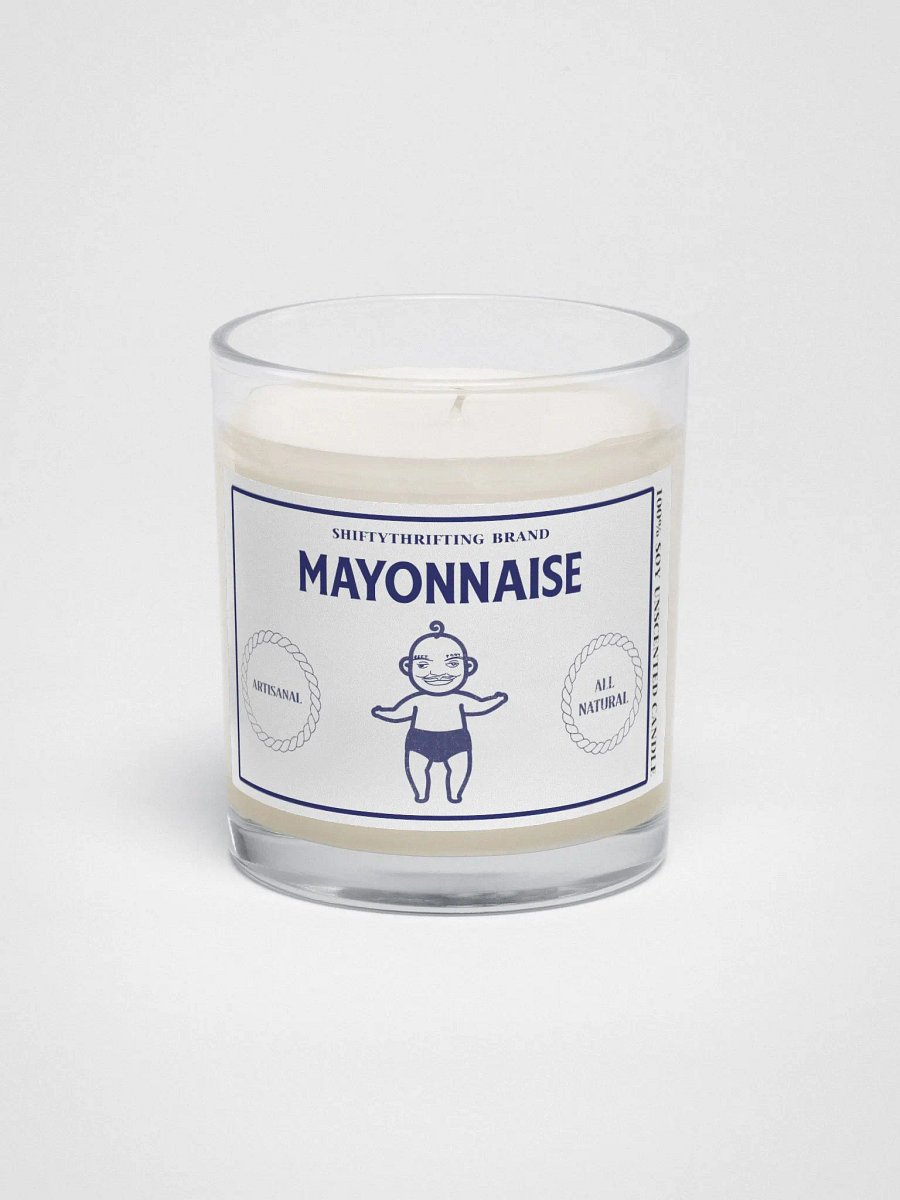 Artisanal Mayonnaise soy candle product image (4)