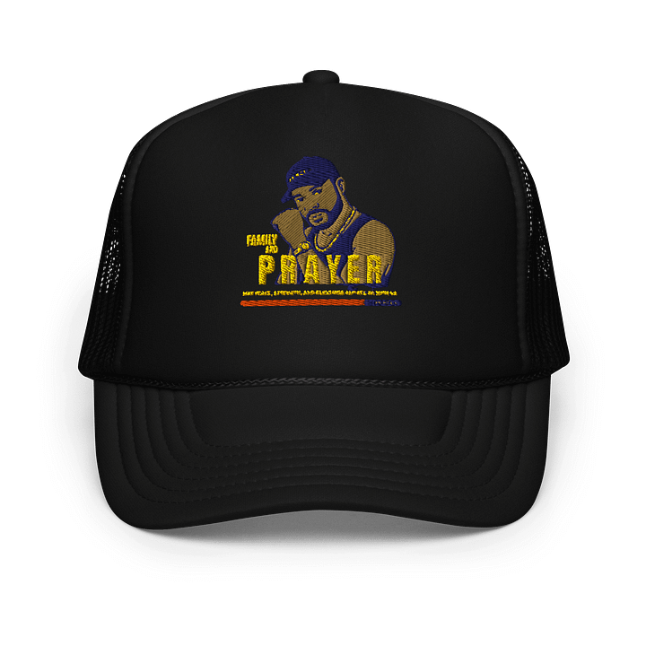 PRAYER Stylized Trucker Hat product image (1)
