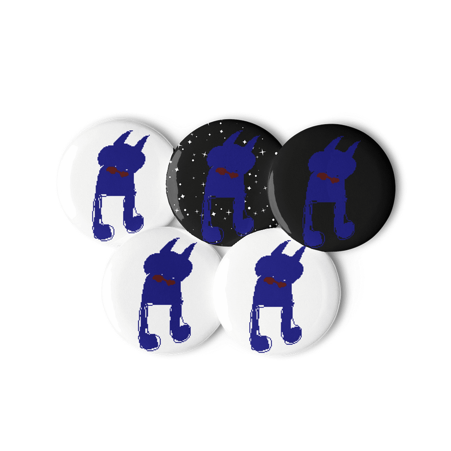 Bon man Pin Button Set product image (3)