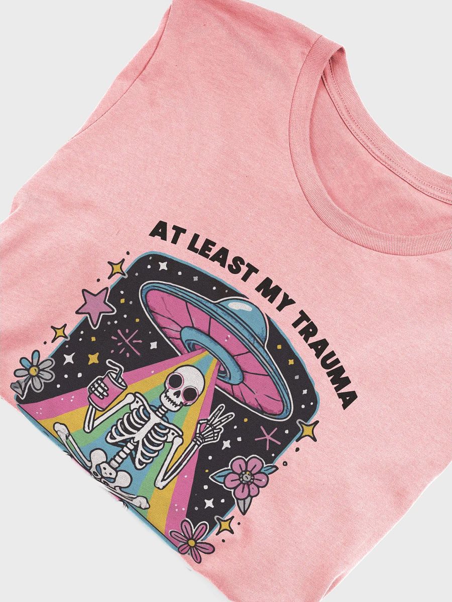Whimsical Skeleton Peace T-Shirt product image (5)