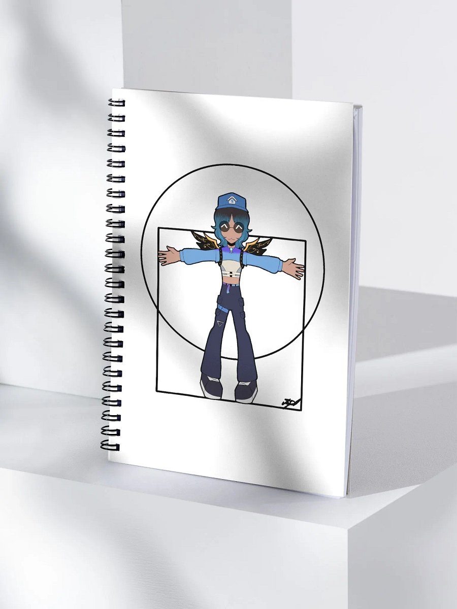 The Vitruvian HatKid | Spiral Notebook product image (4)