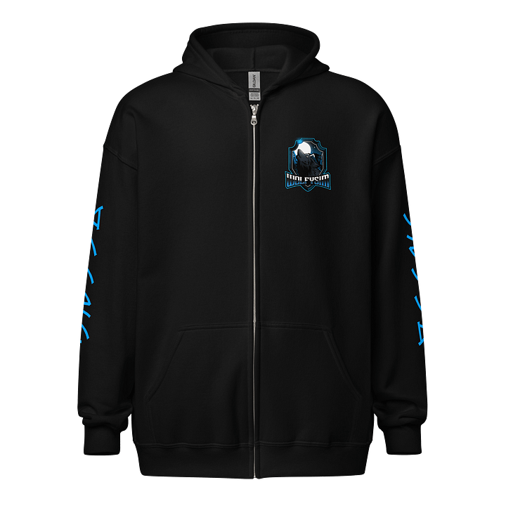 WolfySim Zip Hoodie Front and Back and Japanese Sleeves product image (1)