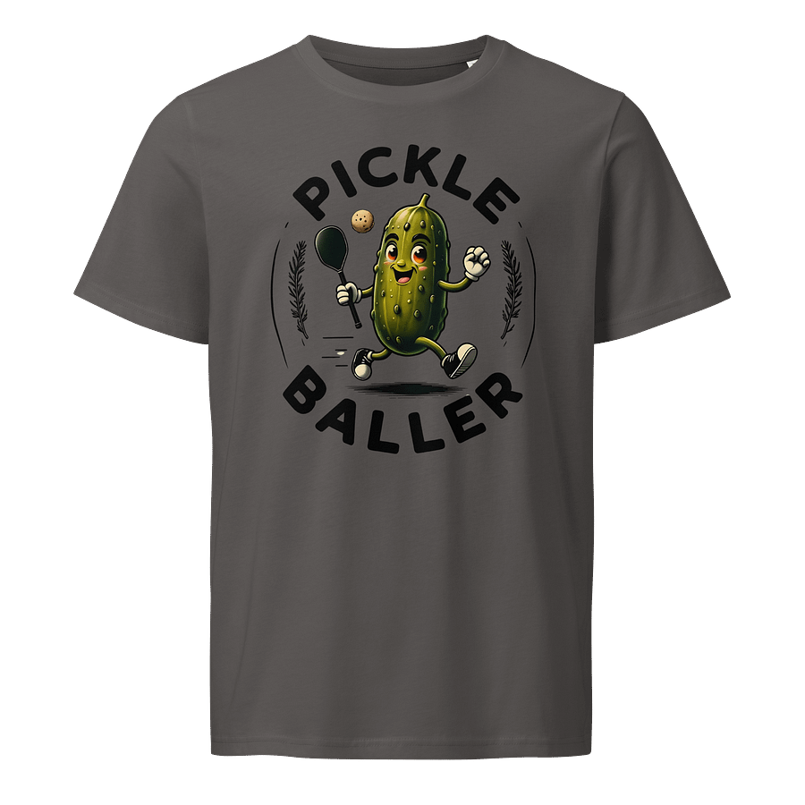 Playful Pickleball Pals Unisex Organic T-Shirt product image (3)