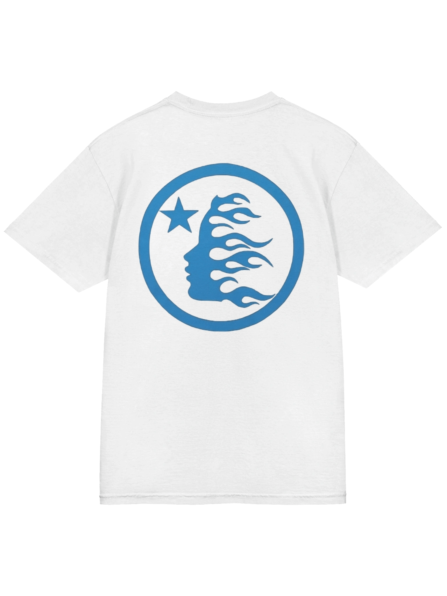 Hellstar Classic T-shirt (Regular Print) White/Blue product image (2)