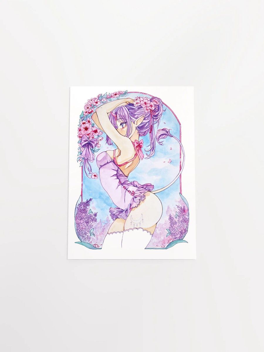 Unicorn and Lilac Print product image (4)
