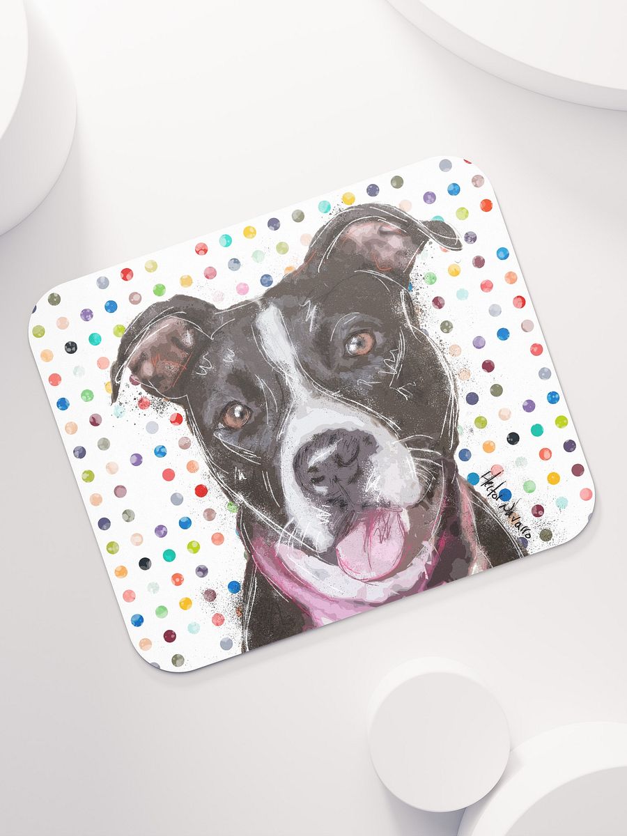 Alison the lovely Pit-bull Pop Art mouse pad product image (7)