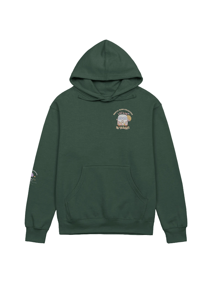 Let’s Go To Therapy Hoodie – Advocate for Mental Wellbeing and destigmatise therapy product image (3)