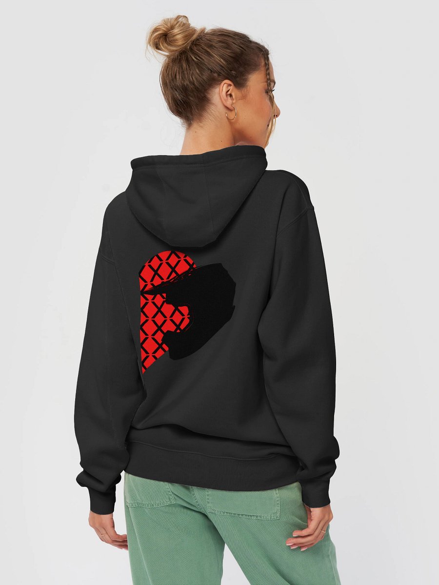Matching Off-Road Helmet Heart (Black-Right) | Hoodie product image (4)