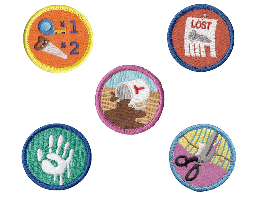Everyday Whups (de)Merit Badge Bundle product image (1)