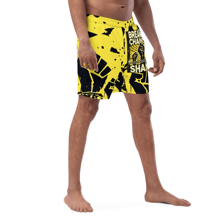 Liberation Fist All-Over Swim Trunks product image (3)