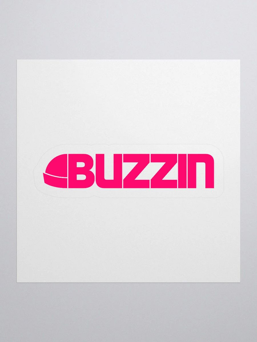 BuzzIn Red Logo Sticker product image (1)