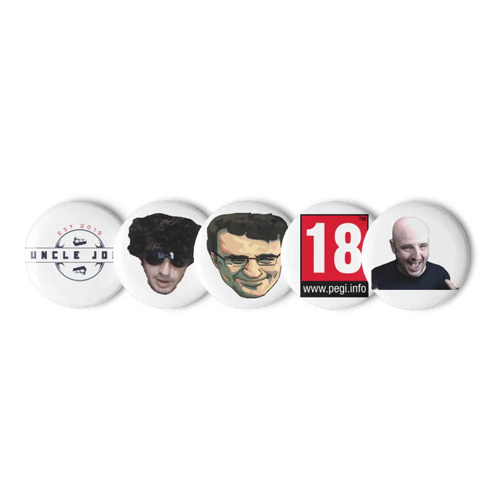 UJ Set of pin buttons product image (1)