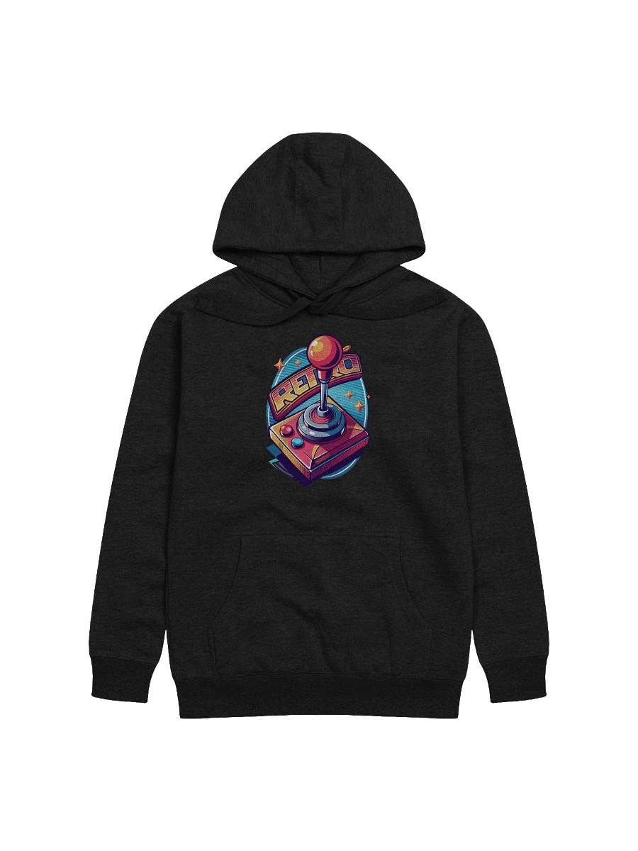 Retro Joystick Front Printed Hoodie product image (1)