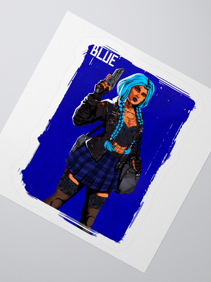 Blue (Aoki Ma) Portrait Sticker product image (4)