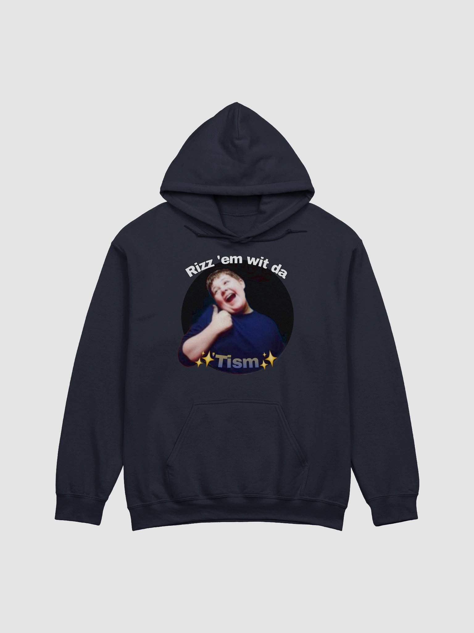 Rizz 'em wit da 'tism Plus Size Hoodie product image (6)