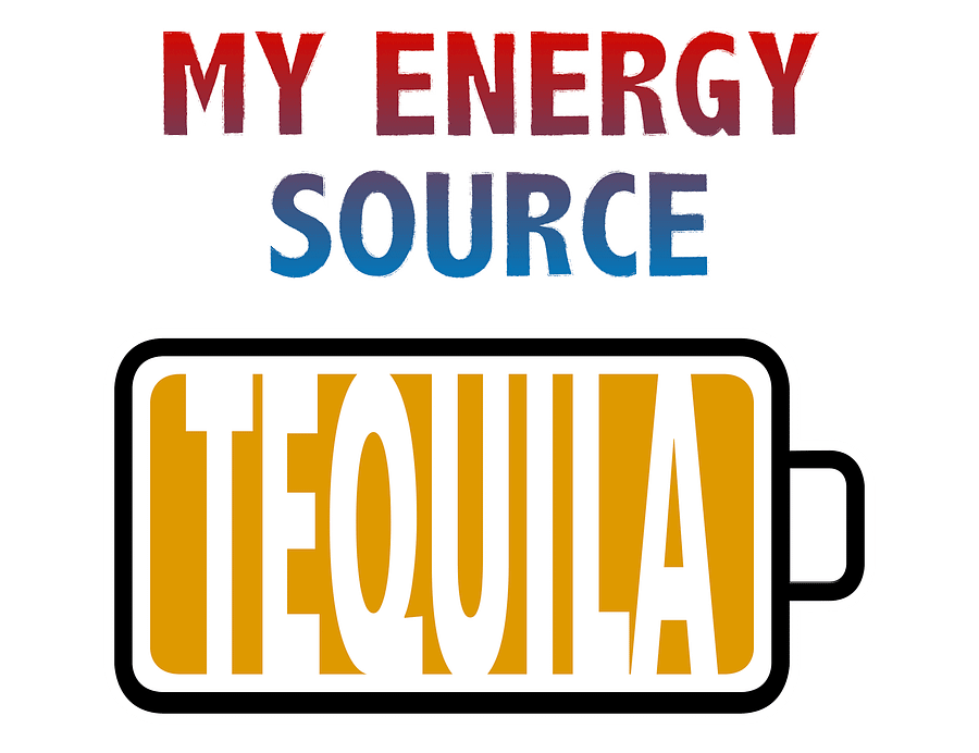 Tequila is My Energy Source T-Shirt product image (2)